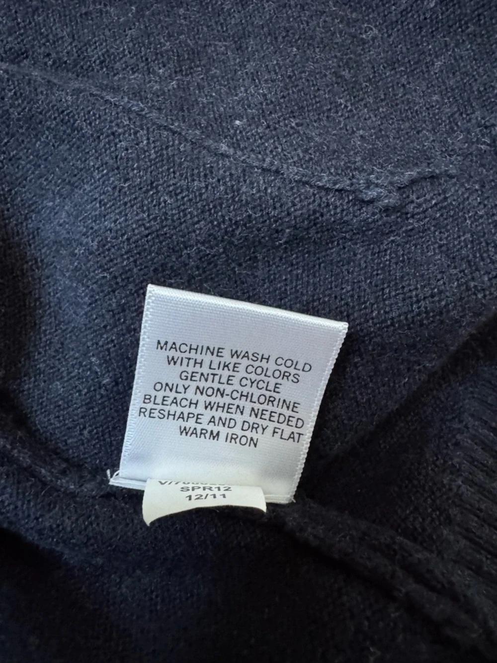 Banana Republic Navy Button-Front Men's Cardigan 100% Cotton